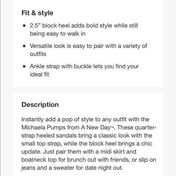 Merona Red Sandals - Picture 5 of 5